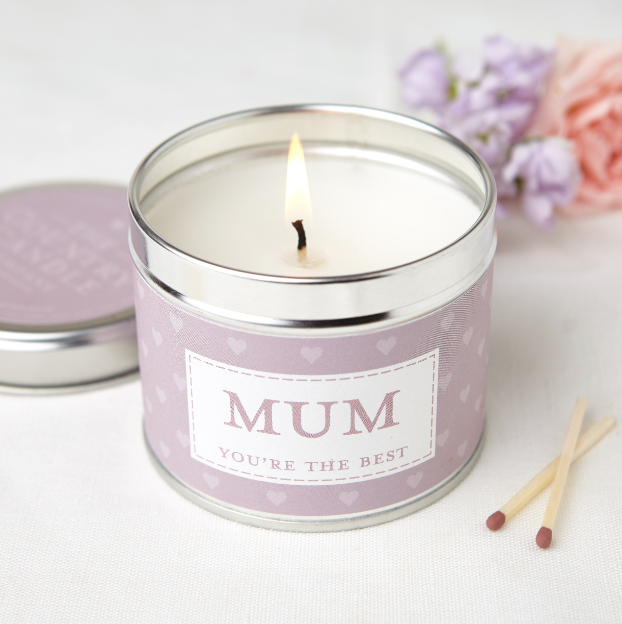 Mum Tin Candle - Castle Home Interiors