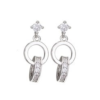 Cubic Zirconia Stud Earrings - Castle Home Interiors