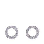 Sparkling Stud Circle Earrings - Castle Home Interiors