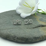 Infinity Stud Earrings - Castle Home Interiors