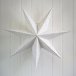 Polka Dot Hanging Stars - Castle Home Interiors