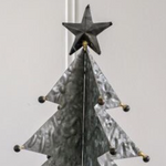 Metal Galvanised Christmas Tree - Castle Home Interiors