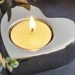 Metal Heart Tealight Holder - Castle Home Interiors