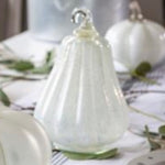 Frosted Glass Pumpkins