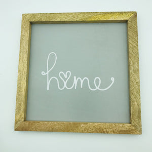 Framed Word Signs - Castle Home Interiors