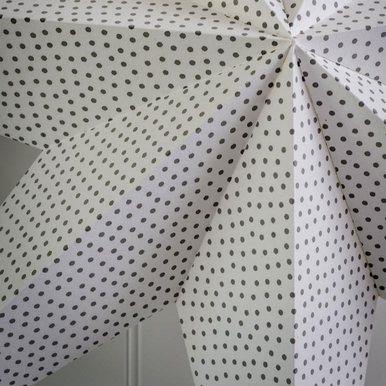 Polka Dot Hanging Stars - Castle Home Interiors