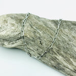 Silver Short Chain Link Necklace - Castle Home Interiors